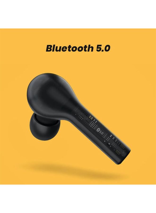 QCY - T5 In-Ear Binaural Stereo Wireless Headphones Black - Image 1