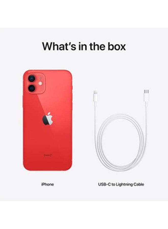 iPhone 12 With Facetime 128GB (Product) Red 5G - Middle East Version
