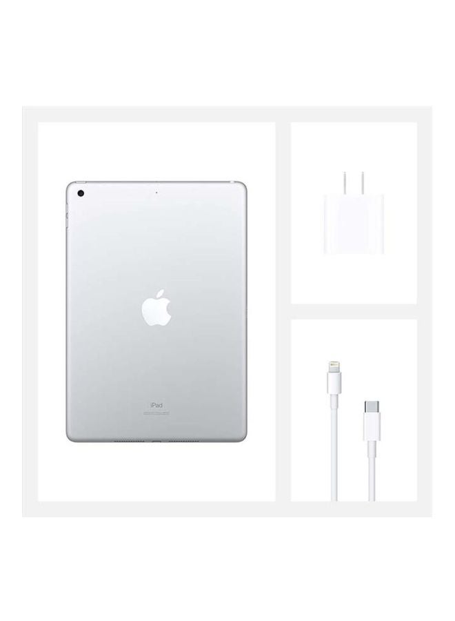Apple - iPad 2020 (8th Generation) 10.2-inch 32GB WiFi Silver with Facetime - International Version - Image 1