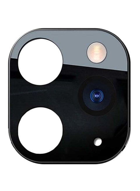 Apple iPhone X Change To Apple iPhone 11 Pro Metal Glass Lens Cover Black