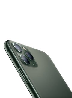 أبل هاتف iPhone 11 Pro Max مع تطبيق FaceTime باللون الأخضر منتصف الليل وذاكرة سعة 256 جيجابايت ويدعم تقنية 4G LTE - إصدار عالمي  - Image 5