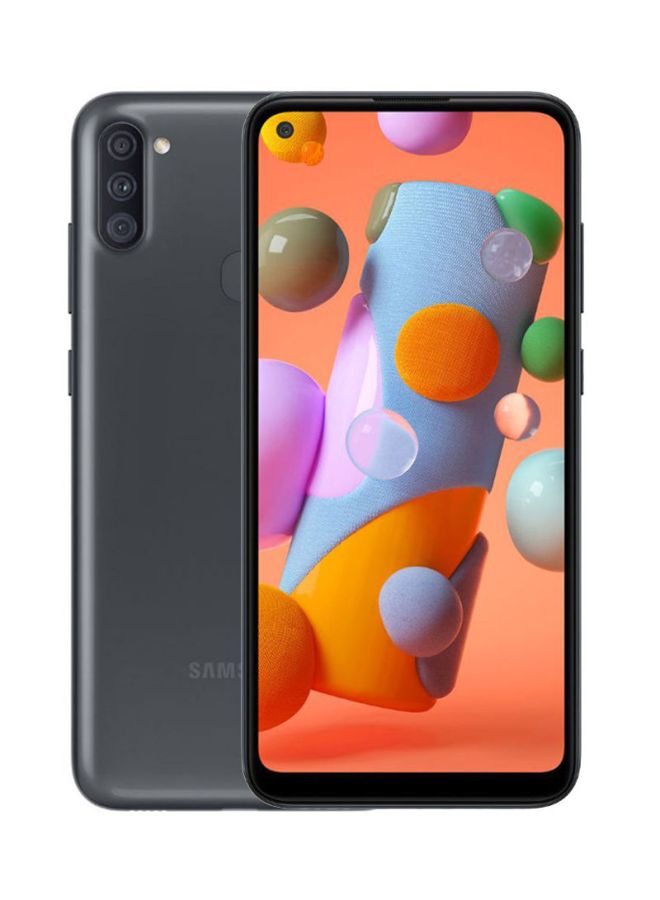 Samsung - Galaxy A11 Dual SIM Black 2GB RAM 32GB 4G LTE - Image 1