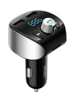 JOYROOM Fast Car Charger With FM Transmitter Modulator Black  - Image 3