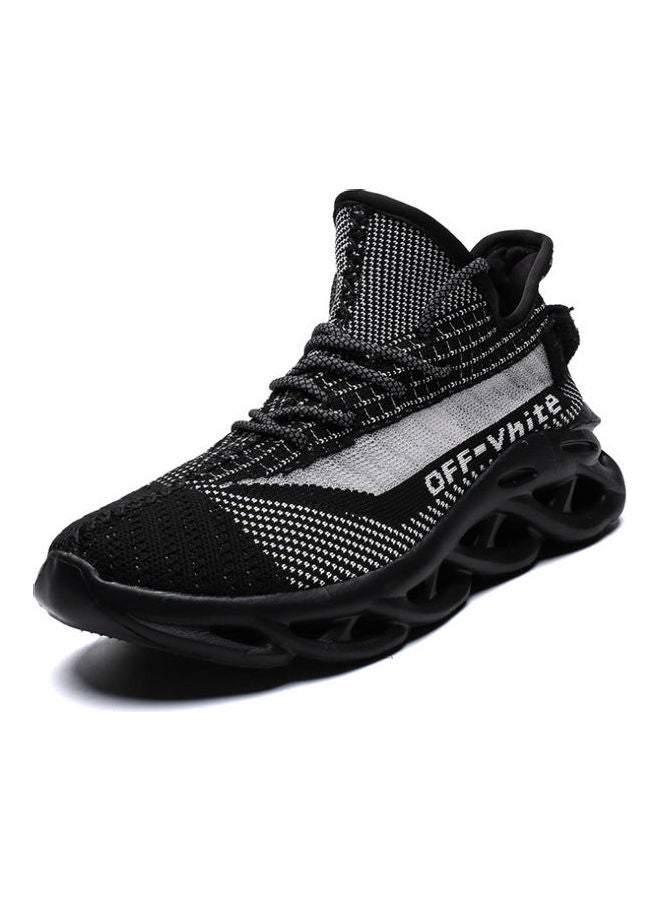 Beauenty Hemp Sole Flying Weaving Running Shoes Black - Image 2