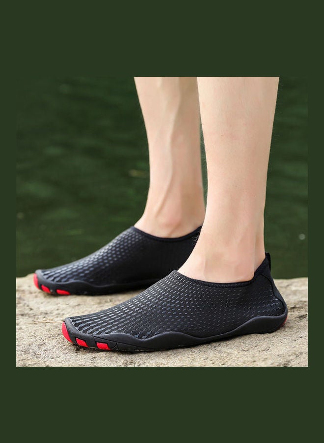 Beauenty Outdoor shoes, swimming shoes, fitness, swimming shoes, women's Yoga wading shoes black  - Image 5