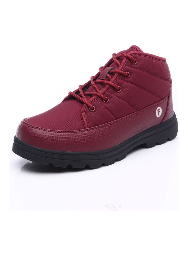 Beauenty Waterproof Coating Cold Proof Antiskid Snow Boots red - Image 1