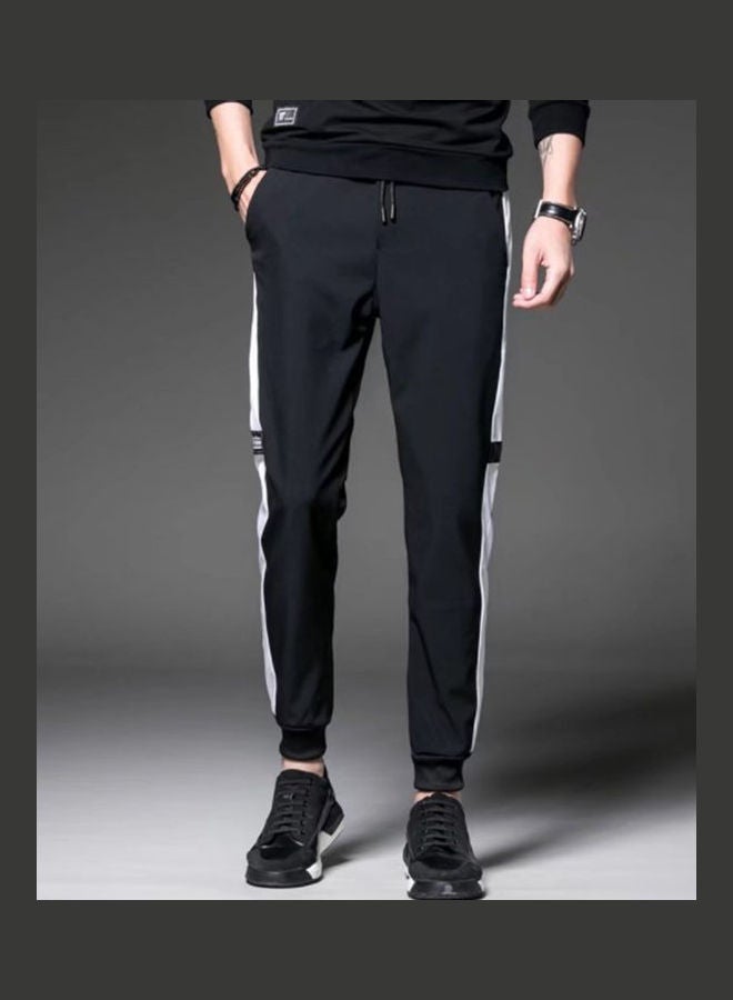 Drawstring Slim Pants Black  - Image 3