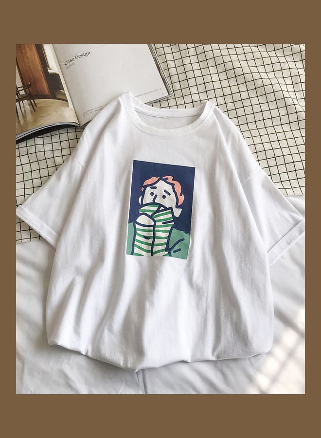 Long Sleeves T-Shirt White  - Image 1
