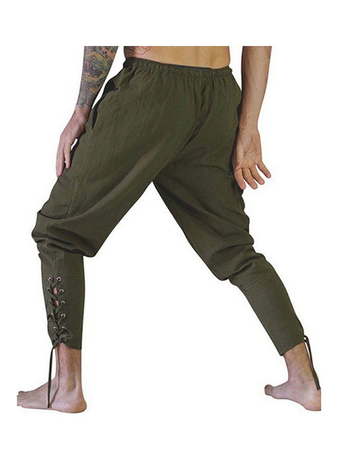 Quick Drying Sports Pants Green  - Image 4
