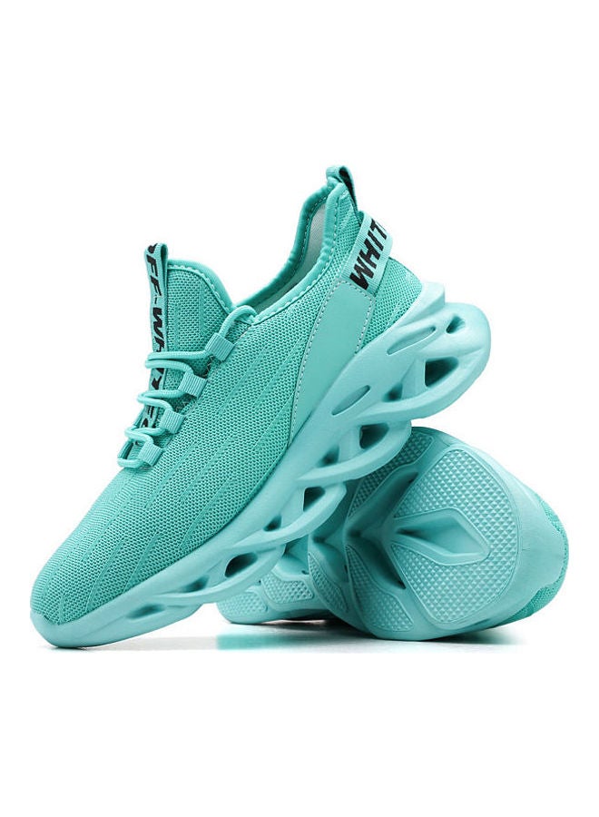 Beauenty Mesh Woven Fashion Sports Casual Flying Shoes green - Image 1