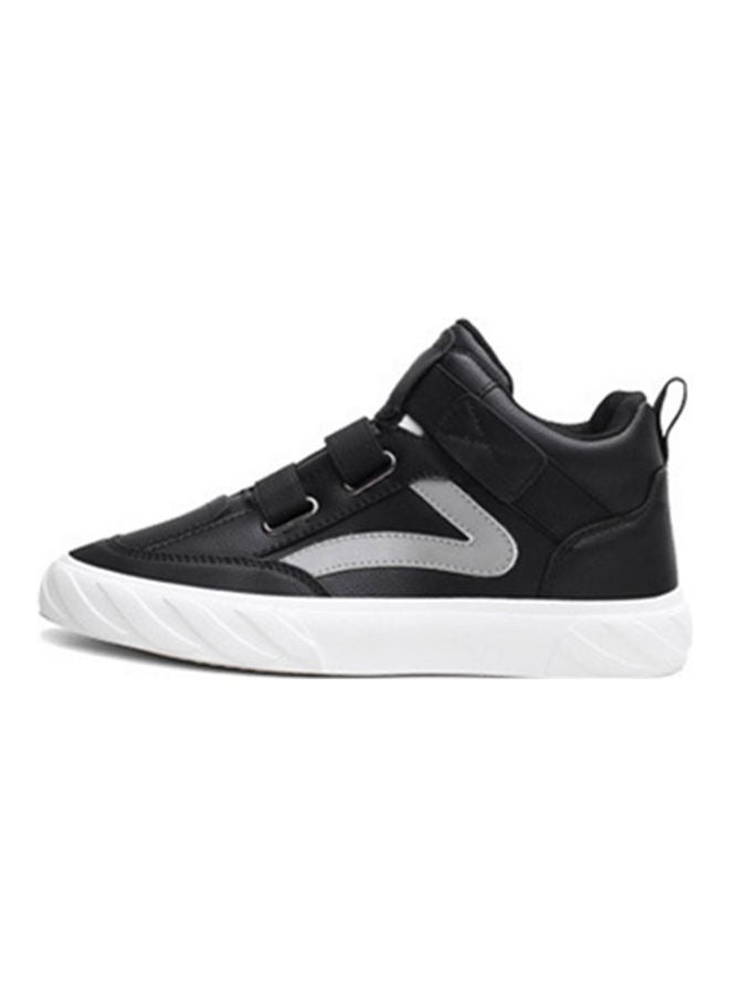 Beauenty Autumn High Top Breathable Korean Xiaobai Versatile Casual Board Shoes black  - Image 1
