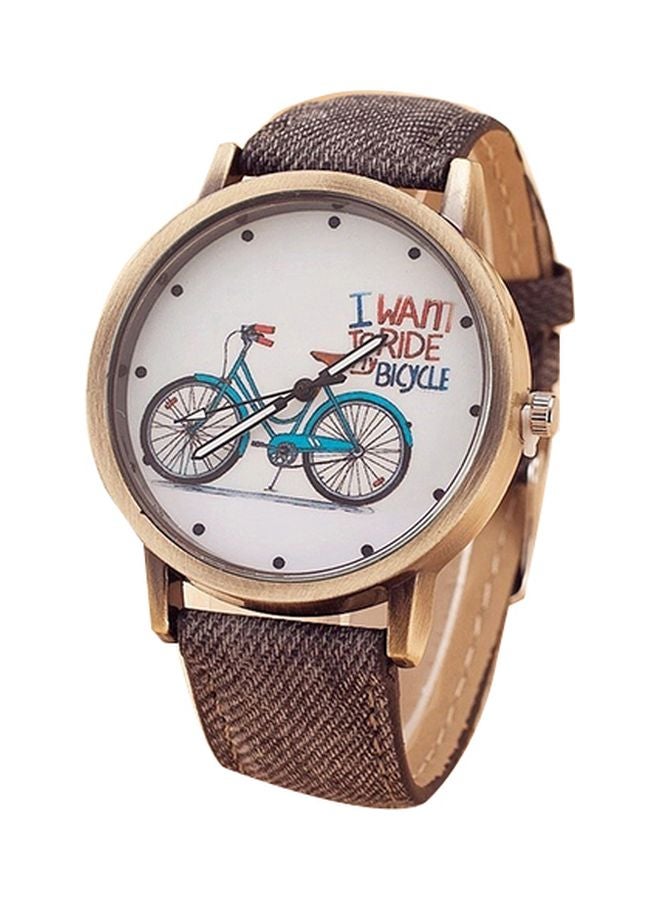 Women's Alloy Analog Watch DYS648816 - 38 mm - Brown - Image 1