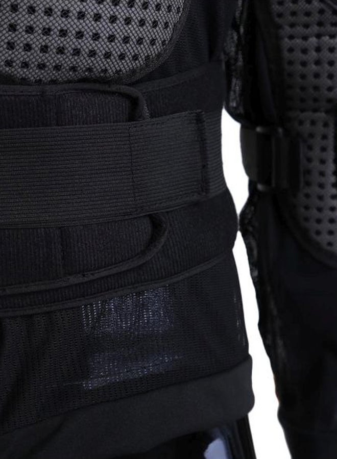 Generic Full Body Motorcycle Riding Jacket Armor Spine Shoulder Chest Protection - Image 4