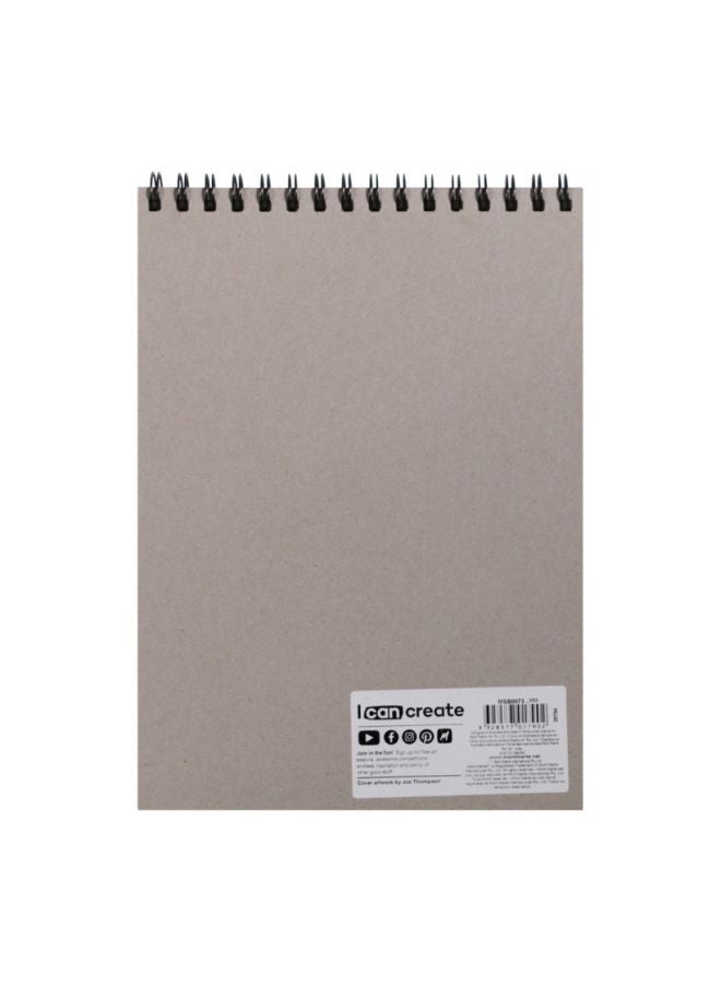 Mont Marte - A4 Signature Spiral Sketch Pad White - Image 1