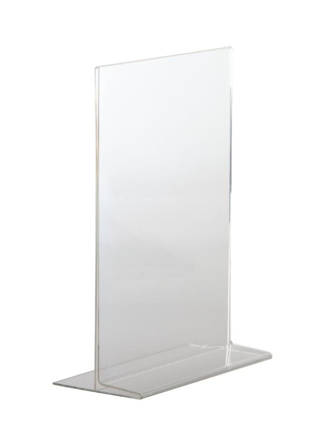 A4 Vertical L Shape Sign Holder Clear - v1605852964/N42370385A_3