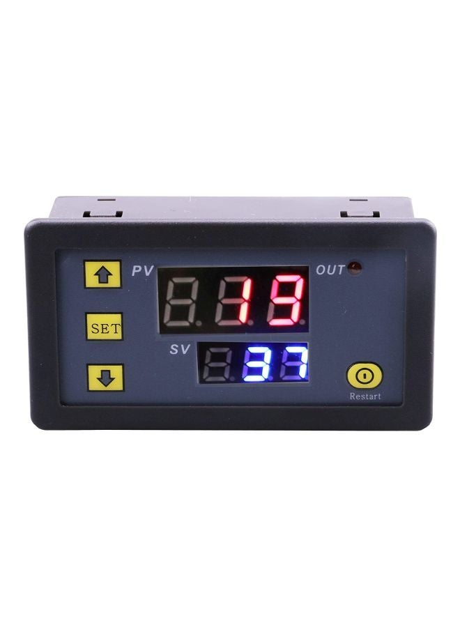 Automation Timer Relay Control Switch Black/Gold - Image 1