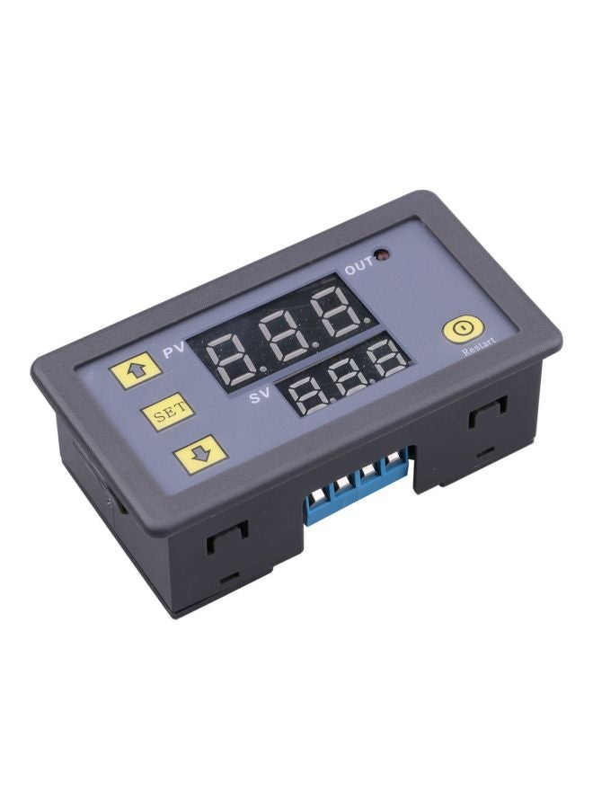 Automation Timer Relay Control Switch Black/Gold - Image 2