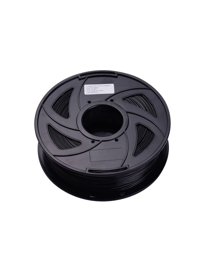 PETG 3D Printer Filament Roll Black