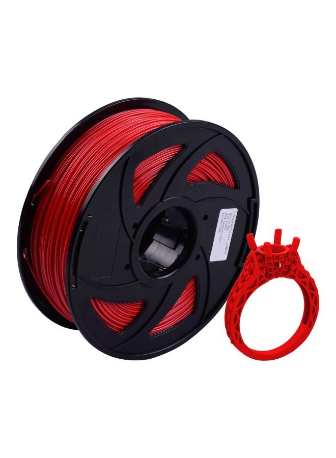 Aibecy PETG 3D Printer Filament Roll Red  - Image 1