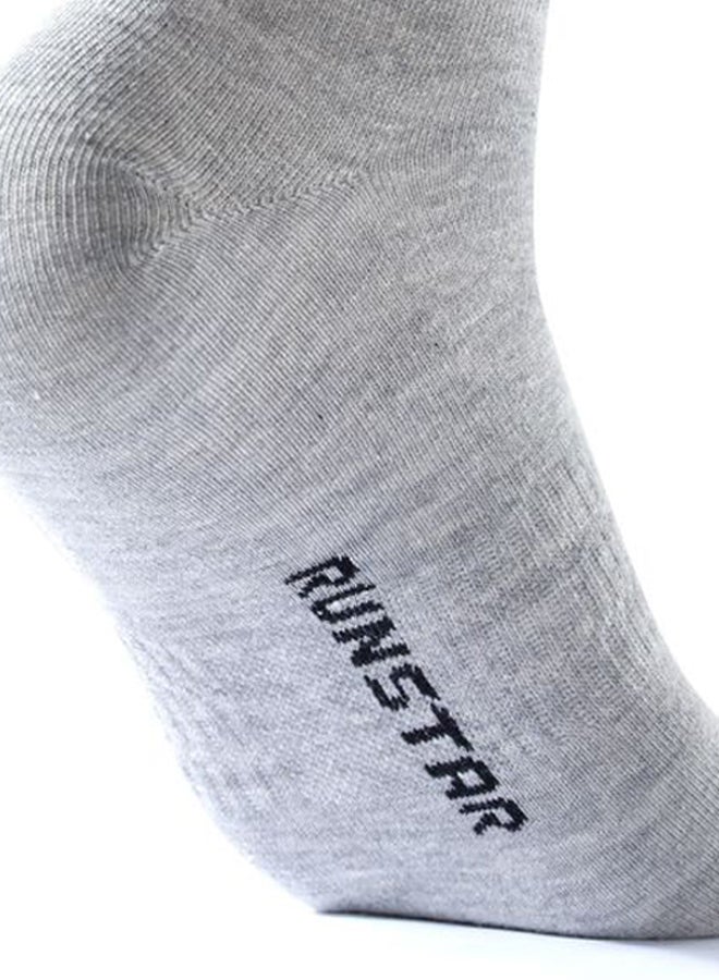 12 Pairs Of Ankle Length Socks Grey  - Image 3