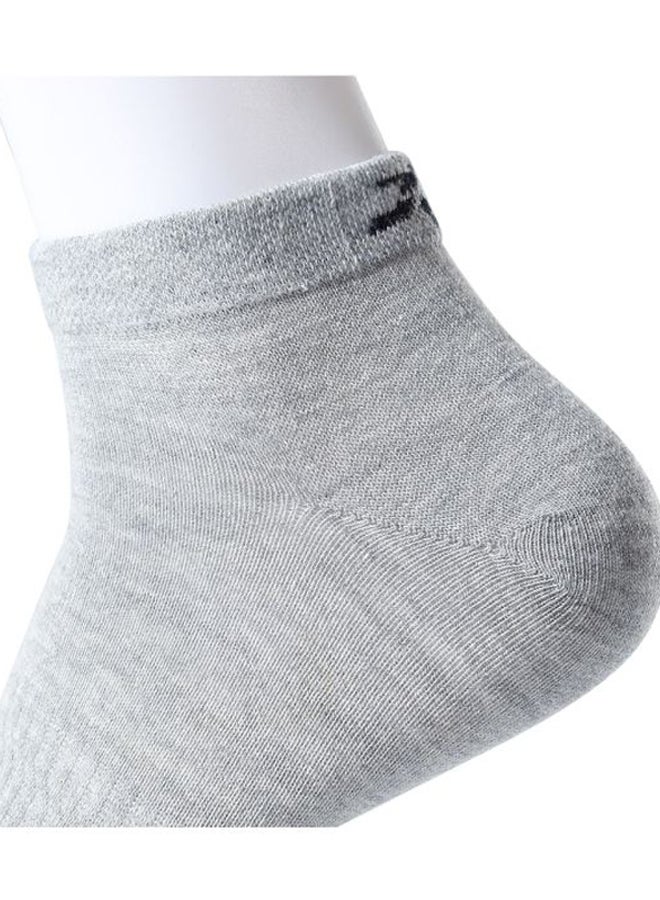 12 Pairs Of Ankle Length Socks Grey  - Image 5