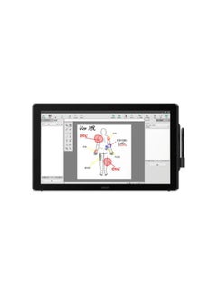 Full HD Pen Display 24-inch DTK-2451 With Battery-Free Stylus Black