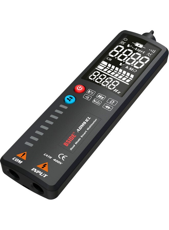 BSIDE - 2000 Counts Auto Range Multimeter Dual Mode Smart Multi-meter & Voltage Detector White 16.30 X 2.70 X 7.00cm - Image 1
