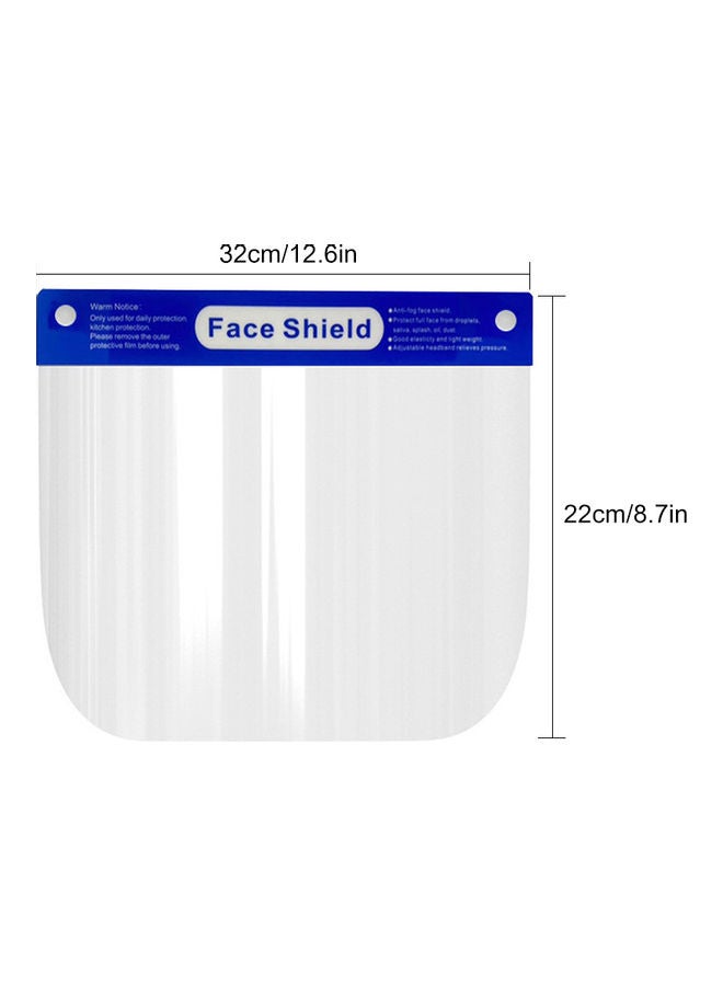 Anti-fog Adjustable Full Face Shield Windproof Dustproof Hat Transparent 32.00 X 1.00 X 22.00cm  - Image 2