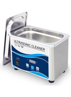 أداة تنظيف النظارات المنزلية تعمل بالموجات فوق الصوتية بتصميم بسيط طراز GA008-35W 220V UK أبيض 23.50 X 17.00 X 18.50سم