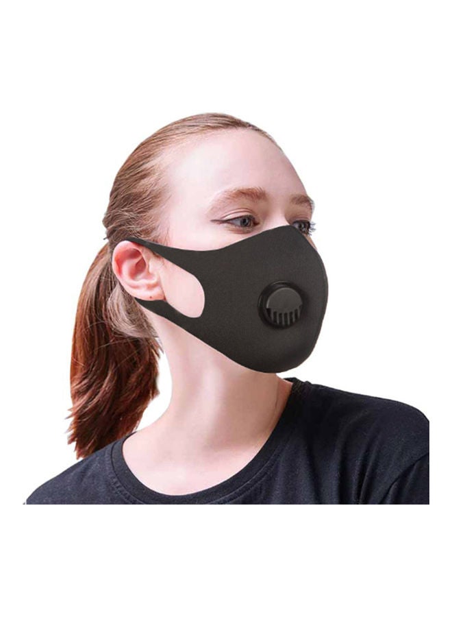 Generic - Breathable Face Cover Dustproof Windproof Mouth Mask 3D Stereo Protective Respirator With Breather Valve - Image 1