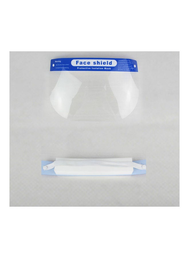 قناع عازل لواقية الوجه للاستخدام مرة واحدة مضاد للأتربة والغبار ويوفر حماية عالية الشفافية - Image 2