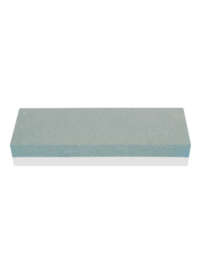 240/800 Grit Premium Whetstone Cut Sharpening Stone Sharpener for All Blades Non Slip Base Cutter Multicolour 18.00 X 3.00 X 6.00cm  - Image 1