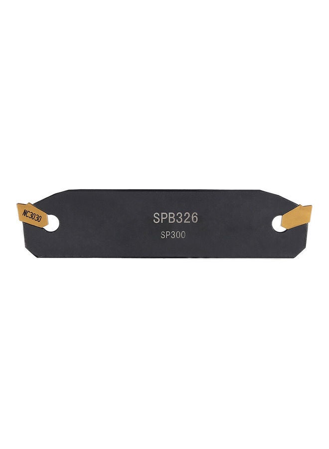 طقم أدوات خراطة مقاس 26 مم مع 10 قطع ممن قطع تقطيع من الكربيد طراز GTN-3 SP300 متعدد الألوان 12.00 X 2.00 X 4.00سم  - Image 4