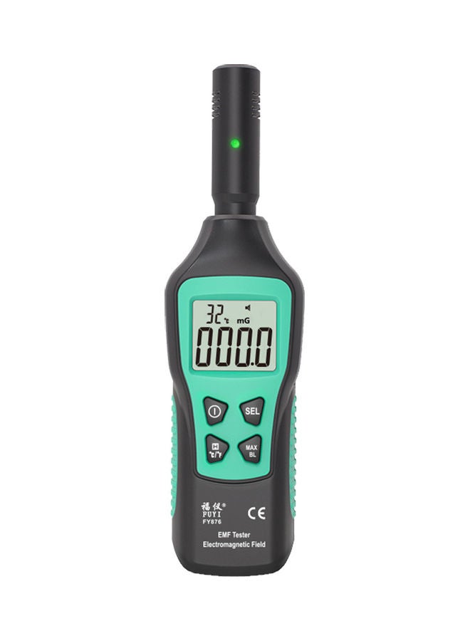 FUYI EMF Meter Electromagnetic Radiation Detector Household Handheld Black 23.00 X 5.00 X 8.00cm  - Image 1