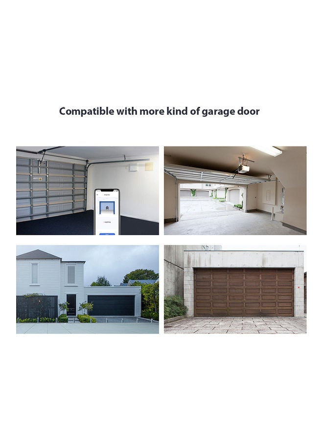 WIFI Intelligent Garage Door Opener Controller Lift Switch Mobile Phone APP Smart Life/Tuya Remote Control Black 16 x 5 x 12cm  - Image 3