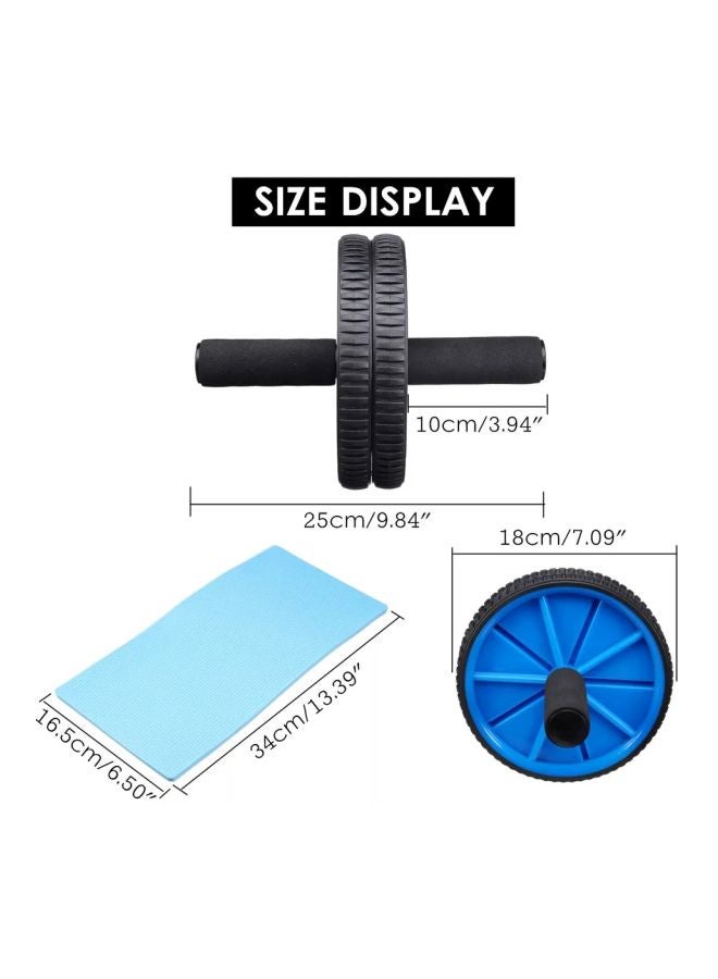 Body Builder Abdominal Roller Wheel With Mat 18x24x80cm  - Image 4