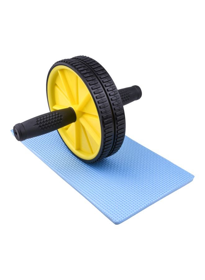 Body Builder Abdominal Roller Wheel With Mat 18x24x80cm  - Image 2