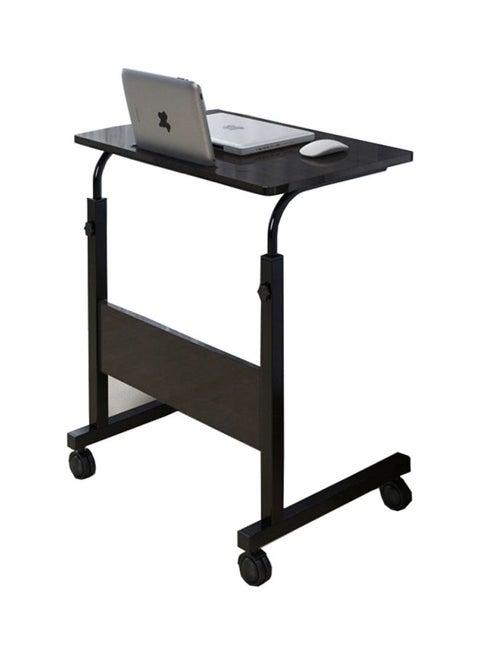 Bedside Computer Desk Black 60x40x90cm