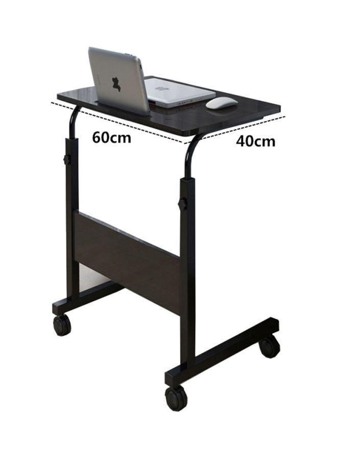 Generic - Bedside Computer Desk Black 60x40x90cm - Image 1