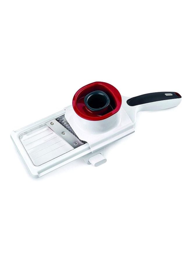 zyliss - Hand Held Mandoline Slicer White/Black/Silver 40x13cm - Image 1