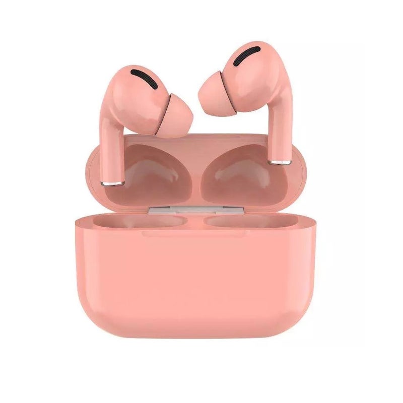 Generic - TWS BT5.0 Active Noise Cancelling Earbuds Low-Latency Touch-control Earphones Headset with Mic Pink - Image 1