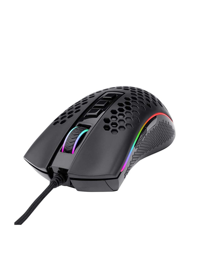 REDRAGON M988 Storm Lightweight RGB Gaming Mouse, 85g Ultralight Honeycomb Shell - 16,000 DPI Optical Sensor - 8 Programmable Buttons - Precise Registration - Super-Lite Cable  - Image 3