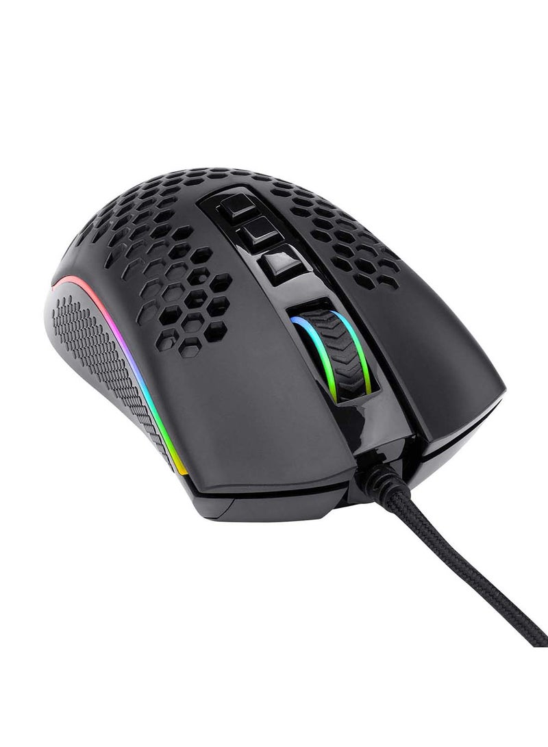 REDRAGON M988 Storm Lightweight RGB Gaming Mouse, 85g Ultralight Honeycomb Shell - 16,000 DPI Optical Sensor - 8 Programmable Buttons - Precise Registration - Super-Lite Cable  - Image 4