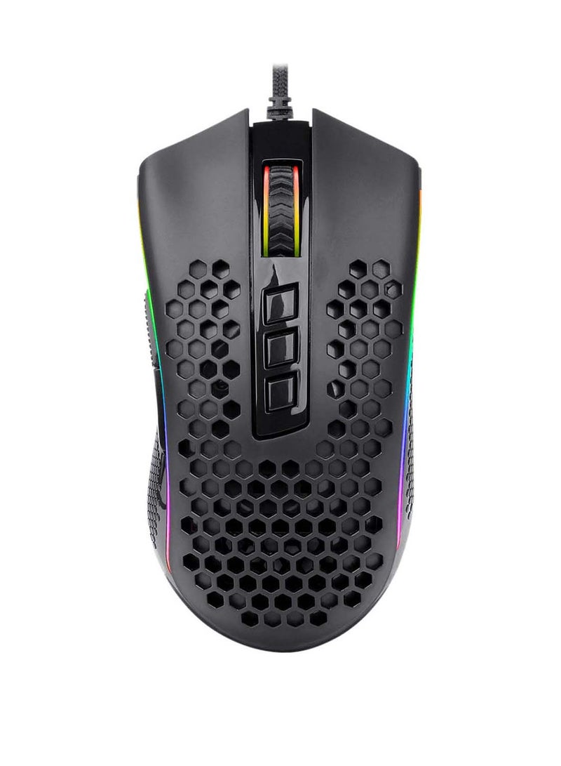 REDRAGON M988 Storm Lightweight RGB Gaming Mouse, 85g Ultralight Honeycomb Shell - 16,000 DPI Optical Sensor - 8 Programmable Buttons - Precise Registration - Super-Lite Cable  - Image 5