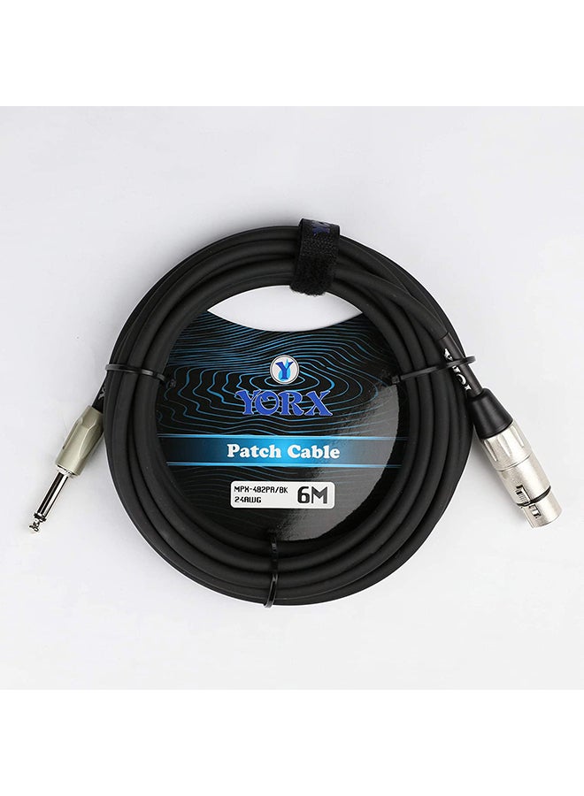 YORX XLR Mono Plug Black 