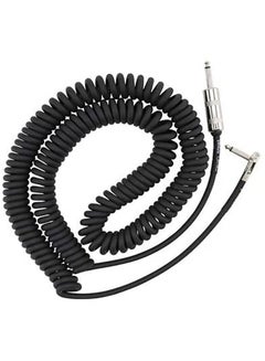 YORX Coil Instrument Cable Black 