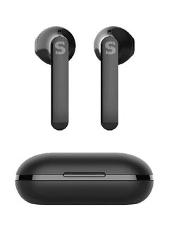 TruBudz Sleek Bluetooth Wireless Earbuds With Charing Case And Touch Control Black