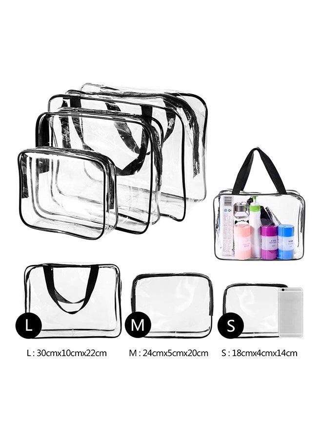 Travel Make-up Bag Clear - Image 3