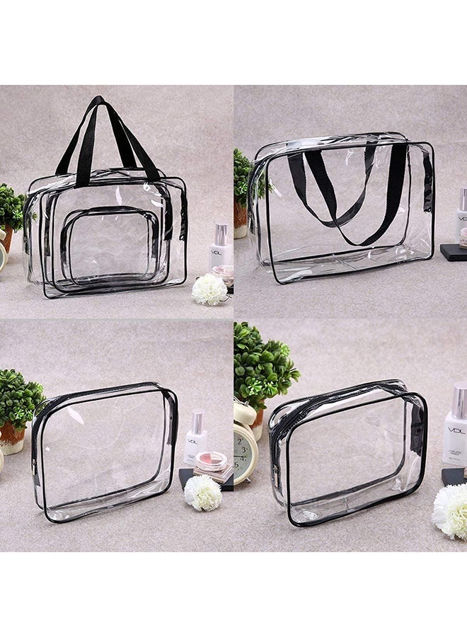 Travel Make-up Bag Clear - Image 4