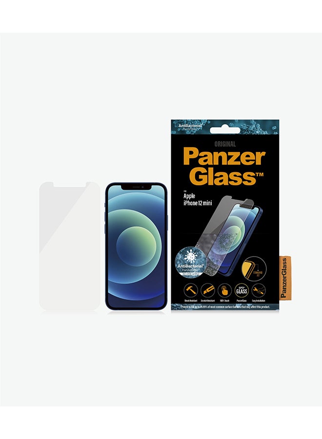 بانزرجلاس لاصقة حماية شاشة هاتف آيفون 12 ميني شفاف - Image 2
